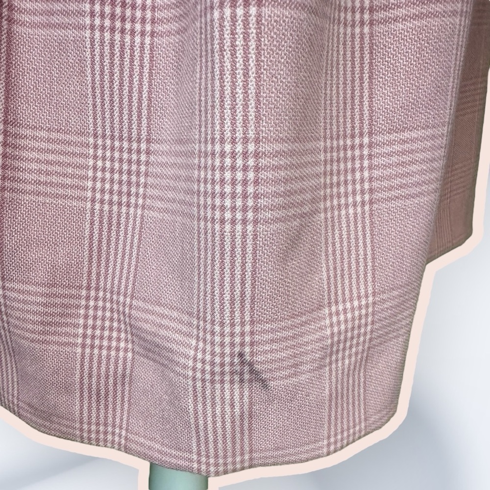 Hatch Pink Plaid ‘Heidi’ Maternity Dress Size 0 ASO Meghan McCain - Picture 16 of 16